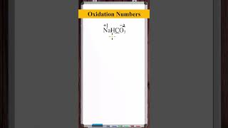 Determine the Oxidation Number  NaHCO3 [upl. by Nylirac689]