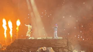 TRAVIS SCOTT amp LIL UZI VERT  “AYE” LIVE in Philadelphia PA  Utopia Circus Maximus Tour  121023 [upl. by Ssew]