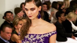 Oscar de la Renta Spring 2015  Videofashion [upl. by Magna]