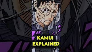 Obito’s Kamui Explained naruto obito kamui [upl. by Ayotac]