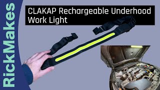 CLAKAP Rechargeable Underhood Work Light [upl. by Dowell]