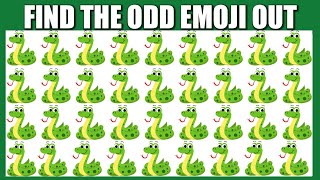 FIND THE ODD EMOJI 5 HARD EDITION [upl. by Pas]