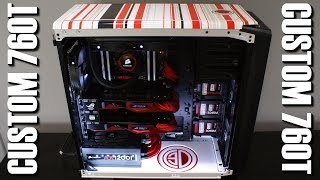 Custom Corsair 760T Asus GTX780 Ti Matrix SLi Rampage IV Black Edition [upl. by Llenna938]