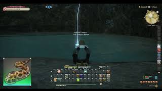 FFXIV No GP Big Fishing 277 Lancetfish [upl. by Nerat]