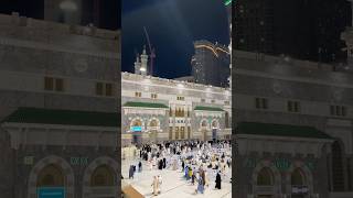 Tonight Beautiful View Of Masjid AlHaram  shortsfeed viralvideo makkah viralshorts beautiful [upl. by Alaehs]