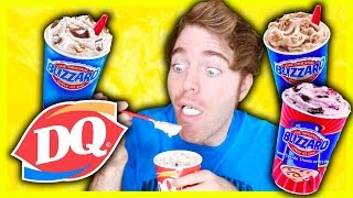 TASTING DAIRY QUEEN FOODS [upl. by Aric]