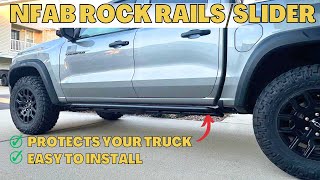 2023 CHEVY COLORADO ROCK SLIDER  NFAB INSTALL NEW VID [upl. by Groome]