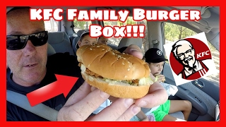 KFC Family Burger Box [upl. by Areyk620]