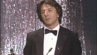 Dustin Hoffman winning Best Actor for quotKramer vs Kramerquot [upl. by Nnayelsel]