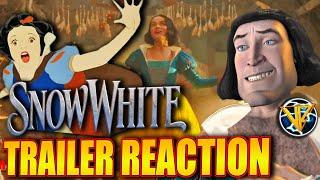 Disneys SNOW WHITE Remake Is UGLY  New D23 Trailer DOWNVOTED to OBLIVION [upl. by Acinomed161]