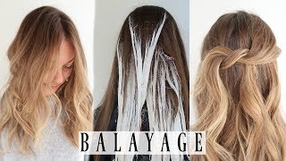 FAVORITE WAY TO BALAYAGE HAIR FT FRAMAR [upl. by Azilanna]