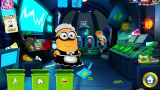 Minion Laboratory Cleaning  Game Show  Game Play  2015  HD [upl. by Haelem]