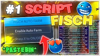 🤿 Fisch Script NEW PASTEBIN HACK  INF FISH AUTO FARM AUTO SELL amp MORE PC  MOBILE SUPPORT [upl. by Odraode]