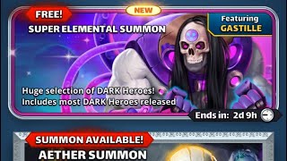 Empires Puzzles  Extravaganza purple elemental summons [upl. by Nairde]