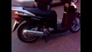 Honda SH 300 con 4road senza dbkiller [upl. by Doughty956]