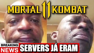 URGENTE DIA HISTÓRICO PARA O MK11 ONLINE SERVERS OFFLINE MORTAL KOMBAT 11 MANUTENÇÃO [upl. by Taima]