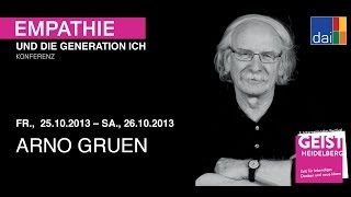 Empathie und die Generation Ich  Arno Gruen [upl. by Airtemak]