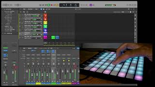 Novation Launchpad Mini MK3 test performance [upl. by Rednijar477]