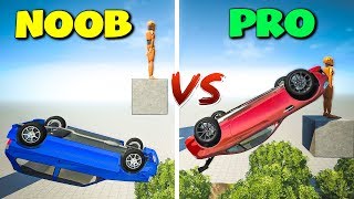 NOOB vs PRO 2 comparison challenge  Beamng drive  SpeedRoll [upl. by Gadmon]