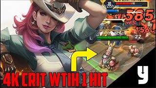 BRUNHILDA rune  arcana  build 🔫  35 DMG  UP TO 7K CRIT  Arena of Valor  AoV  RoV [upl. by Aubry]