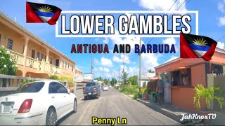 Lower Gambles St Johns  Saint John Antigua and Barbuda Tour [upl. by Derwin620]