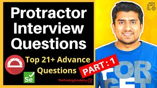 Protractor Interview Questions and Answers  Part 1 Top 21 Questions covered [upl. by Tupler939]