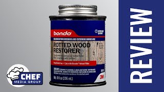 Bondo Rotted Wood Restorer for Joists [upl. by Elnukeda116]