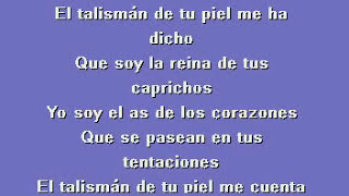 KARAOKE  Vianca  El talisman Rosana Version Merengue  DEMO PISTA INSTRUMENTAL [upl. by Herries]