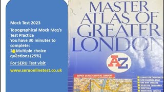 Complete Tfl Topographical Test MCQS Part 2023 Mock Test [upl. by Aicnetroh]