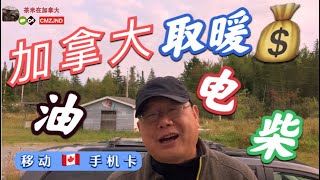 加拿大冬天太冷，用什么取暖？费用多少？ [upl. by Bowes]