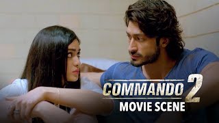 Vidyuts Investigation Leads Him To Siddharth Kher  Commando 2  Movie Scene [upl. by Avner]