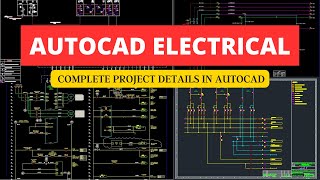 AutoCAD Electrical for beginners  Complete Project Guide [upl. by Saffren134]