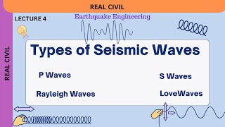 Seismic Waves Explained Types Properties amp Impact  Earthquake Engineering [upl. by Norrat131]