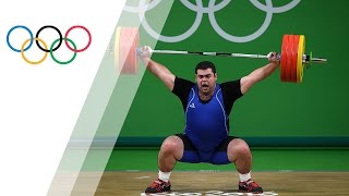 Rio Replay Mens 105kg Weightlifting Final [upl. by Atnuahs]