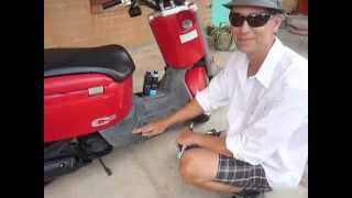 HOW TO RESTORE PLASTICS W Heat Gun amp D3 RENEW PROTECT Yamaha C3 MotorcycleSafe [upl. by Stucker]