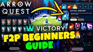 F2P BEGINNERS GUIDE  ARROW QUEST [upl. by Vic]