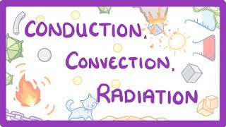 GCSE Physics  Conduction Convection and Radiation 5 [upl. by Schilling]