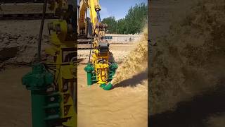 heavy excavator Dewatering pumpbest Dewater pumpwater pump construction dewatering [upl. by Jarlathus58]