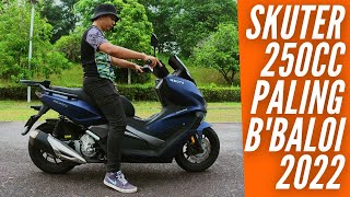 WMOTO ES250i  TEST RIDE REVIEW ES250 MALAYSIA [upl. by Mizuki]