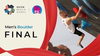 Mens Boulder final  NEOM 2024 [upl. by Tomasina266]