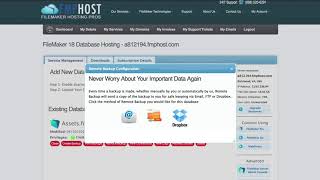 FileMaker 18 Database Hosting  Getting Started [upl. by Eikcor]