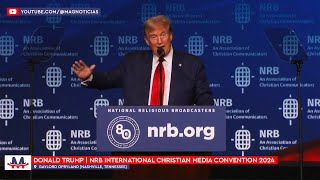 🇺🇸 Donald Trump  Full Speech at National Religious Broadcasters Convention 2024 Subtitles CC [upl. by Tavy668]