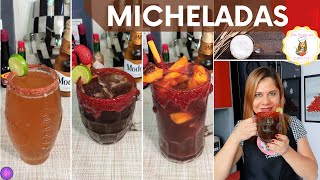 Micheladas 🍺🍻 como preparar micheladas con cerveza [upl. by Jesh]