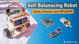 DIY Self Balancing Robot using Arduino and MPU6050 Accelerometer [upl. by Anelis]