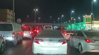 TRAFFIC IN DAMMAM SAUDI ARABIA [upl. by Tome]