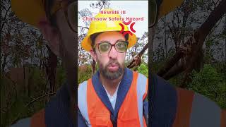 Newbie and chainsaw fails fail construction adamrose workers [upl. by Erdnuaed]