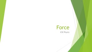 Introduction to Force  Physics [upl. by Nitsir]