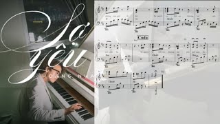 🎹 Mạnh Piano  Sợ Yêu Thanh Hà  Hoàng Nhã [upl. by Eanahs355]