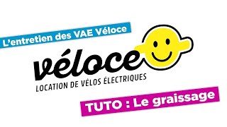 Lentretien du VAE Véloce  le graissage [upl. by Ahsenod72]