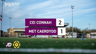 Uchafbwyntiau  Highlights  Cei Connah 21 Met Caerdydd [upl. by Erdnaed406]